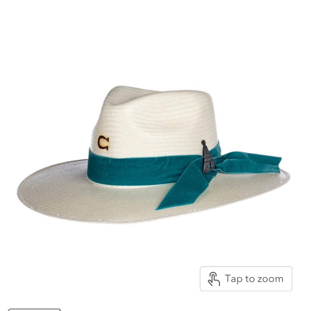 Charlie 1 Horse 10X Old Apache 3 1/2in. Brim Straw Fashion Hat